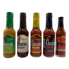 Lote degustación de 5 botellas de salsas variadas Amazon Sauce FIESTA