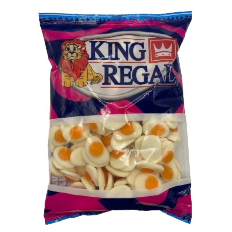 Gominolas Huevos Fritos, Bolsa de 1Kg - King Regal