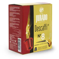 Descafeinado Café Jurado para Nespresso, 20 cápsulas