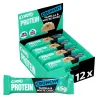 Corny Protein Crunchy - Barritas de Chocolate Blanco y Vainilla | 12x45g