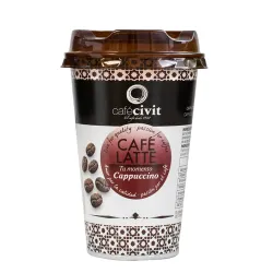 Café Latte Cappuccino Civit. 225ml para llevar