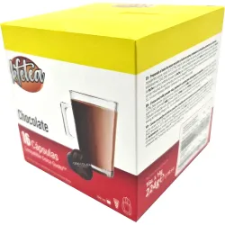 Chocolate compatibles con Dolce Gusto  Kfetea 16 cápsulas 16 servicios