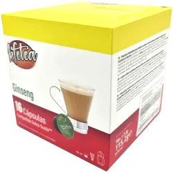 Ginseng compatibles con Dolce Gusto de Kfetea, 16 cápsulas 16 servicios