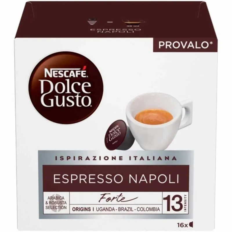 Ristretto Napoli Style café intensidad 13 Dolce Gusto Original 16 cápsulas