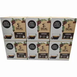 Sical café portugués 6 cajas de 16 cápsulas Dolce Gusto - Calidad