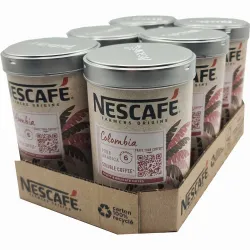 Nescafé Colombia café soluble en lata 6 botes de 90 gramos