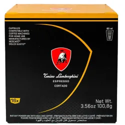 Espresso Cortado Tonino Lamborghini , calidad y saber hacer