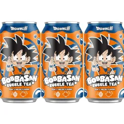 3 botes de ultra ice tea Sabor pera y limón Goku 33 ml cada uno