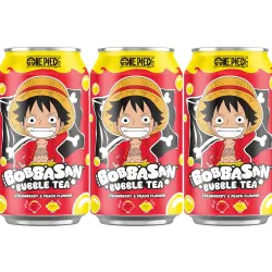 Bubble Tea Sabor Fresa y Melocotón Luffy - Edición One Piece