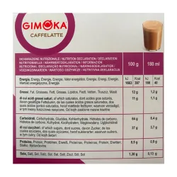 Café con Leche  Gimoka  compatible Dolce Gusto 16 cápsulas