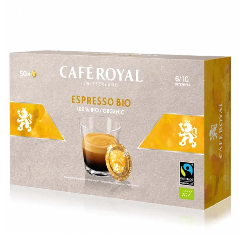 Bio Café Royal Expresso para NESPRESSO PRO 50 cápsulas