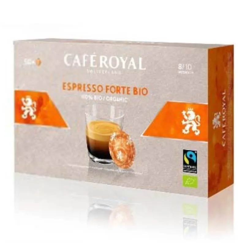 Espresso Forte Bio Café Royal para NESPRESSO PRO 50 cápsulas