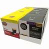 6 cajas Dolce Gusto  96 capsulas 3 Originales y 3 de Kfetea