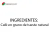 Valor nutricional Lavazza Suerte espresso café en grano 1kg