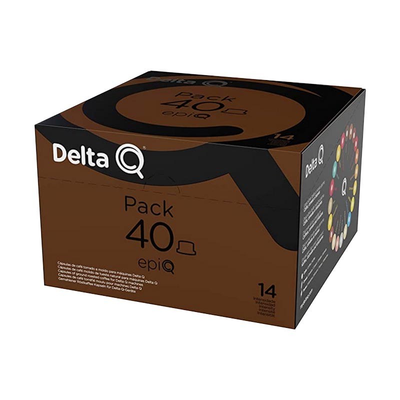 Pack XL Epiq , 40 cápsulas Delta Q. Intensidad 14.
