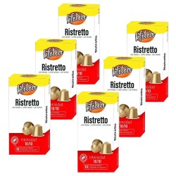 60 cápsulas de Ristretto Kfetea Nespresso  rainforest alliance