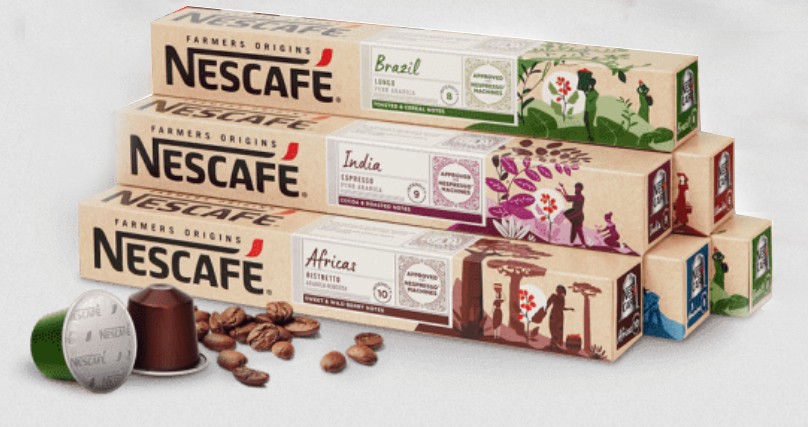 Nescafé Farmers Origins para Nespresso